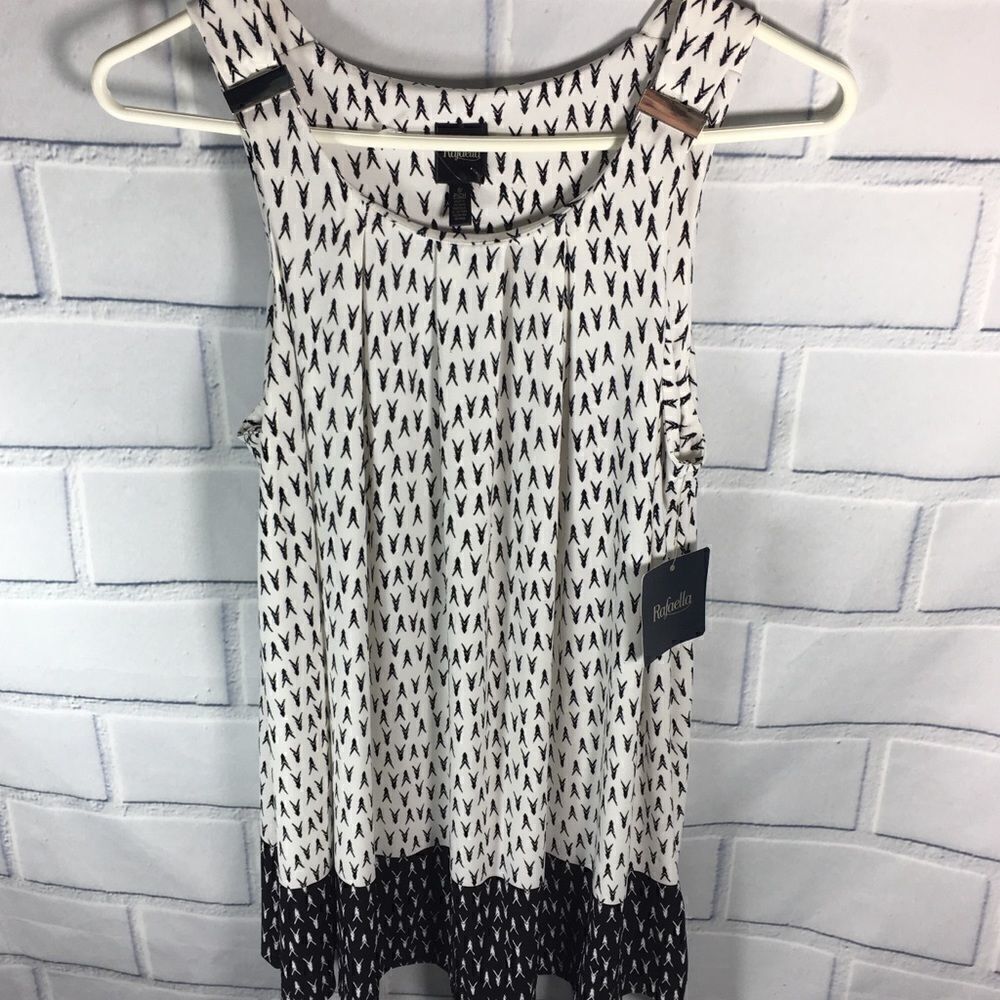 Rafaella Womens SZ S Top Tank Top Sleeveless New
